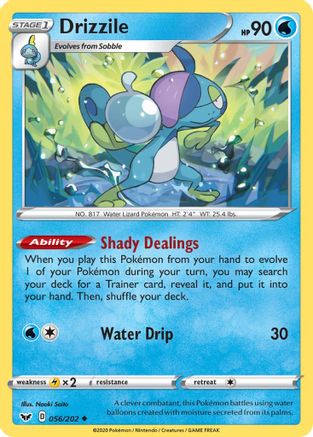 Drizzile (056) (056) 056  - Reverse Holofoil  - Uncommon