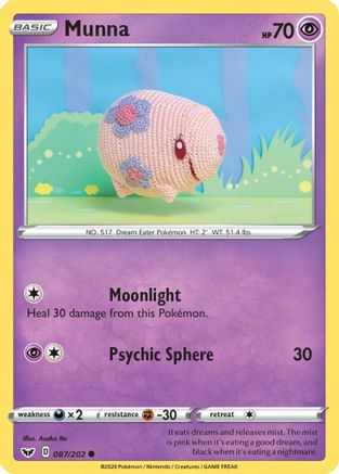 Munna 087  - Reverse Holofoil  - Common