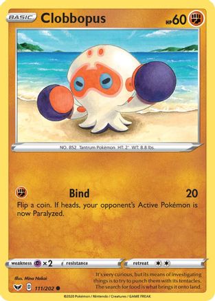 Clobbopus (111) (111) 111  - Reverse Holofoil  - Common