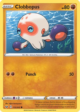 Clobbopus (112) (112) 112  - Reverse Holofoil  - Common