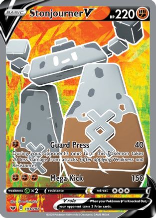 Stonjourner V (Full Art) 193  - Holofoil  - Ultra Rare