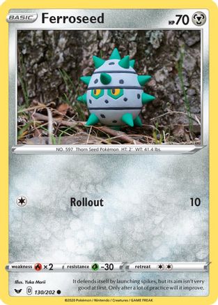 Ferroseed 130  - Reverse Holofoil  - Common