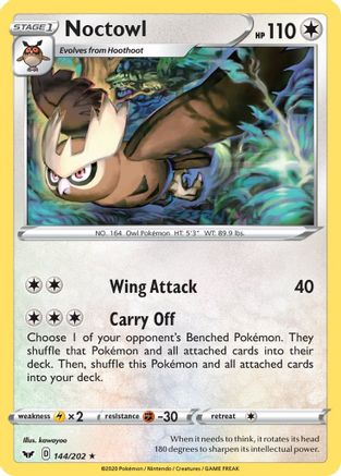 Noctowl/202  - Reverse Holofoil  - Rare
