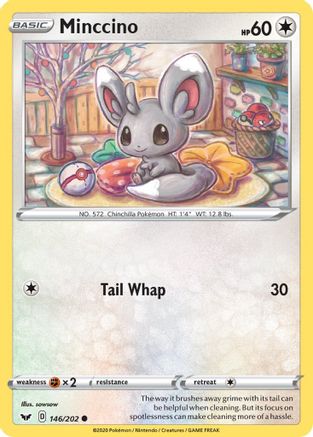 Minccino (146) (146) 146   - Common