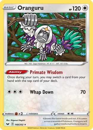 Oranguru 148  - Holofoil  - Holo Rare