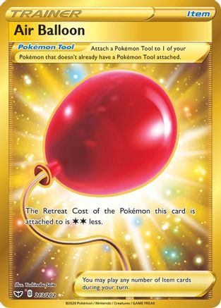 Air Balloon (Secret) 213/202  - Holofoil  - Secret Rare