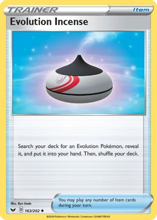 Evolution Incense 163  - Reverse Holofoil  - Uncommon