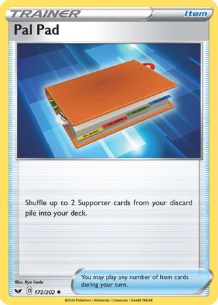 Pal Pad 172  - Reverse Holofoil  - Uncommon
