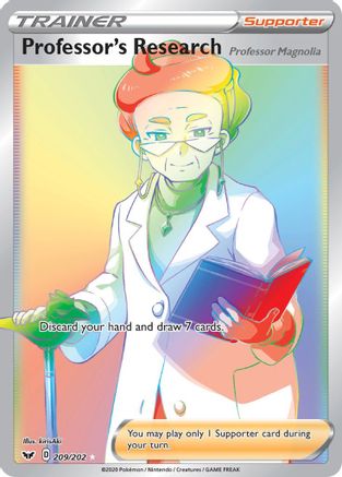 Professor's Research (Secret) 209  - Holofoil  - Secret Rare