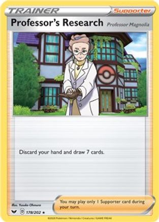 Professor's Research [Professor Magnolia] (Non-Holo) - 178/202 - Rare