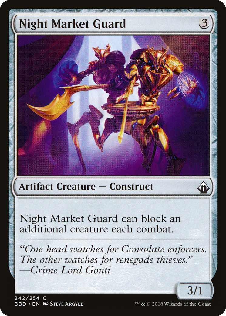 Night Market Guard (BBD-242)  Foil