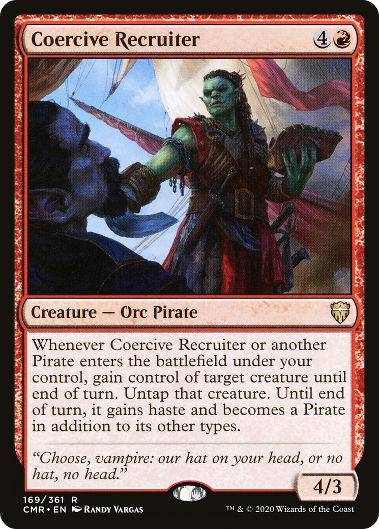 Coercive Recruiter (CMR-169)  Foil