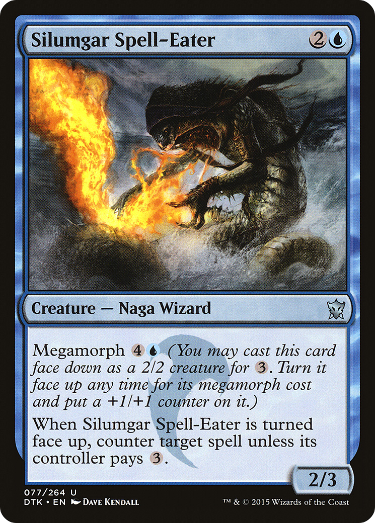 Silumgar Spell-Eater (DTK-077)  Foil