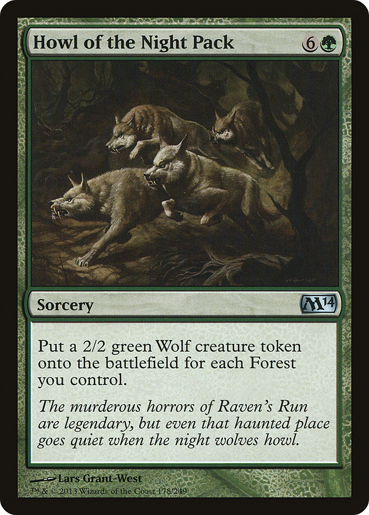 Howl of the Night Pack (M14-178)  Foil
