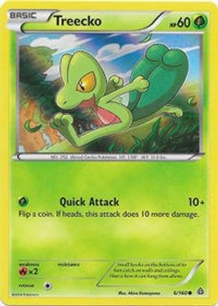 Treecko (Sheen Holo) 006/160  - Holofoil Miscellaneous Cards & Products - Promo