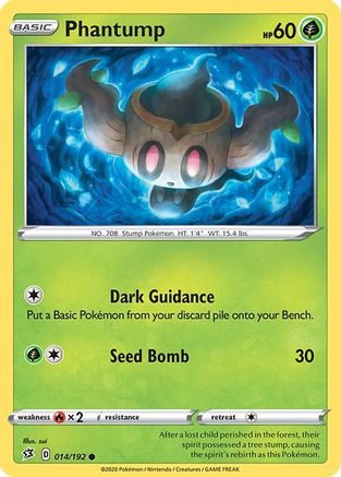 Phantump 014  - Reverse Holofoil  - Common