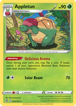 Appletun 023  - Reverse Holofoil  - Holo Rare