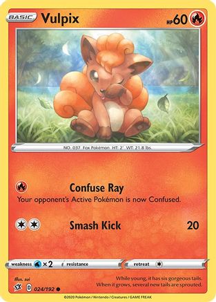 Vulpix 024   - Common