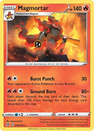 Magmortar 030   - Rare