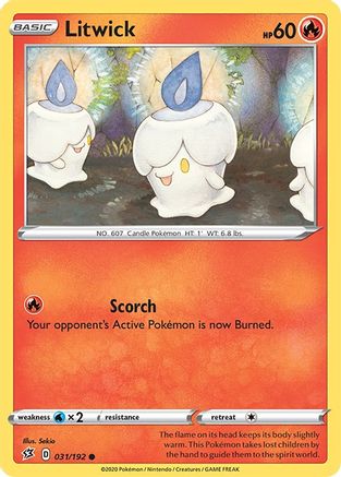 Litwick 031  - Reverse Holofoil  - Common