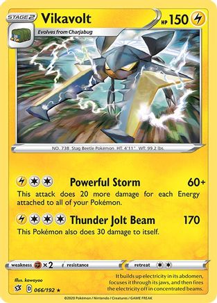 Vikavolt 066  - Reverse Holofoil  - Holo Rare