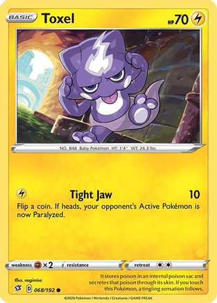 Toxel 068  - Reverse Holofoil  - Common