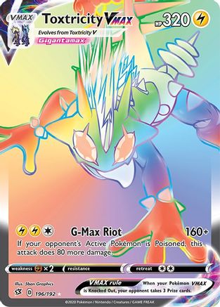 Toxtricity VMAX (Secret)  - Holofoil  - Secret Rare
