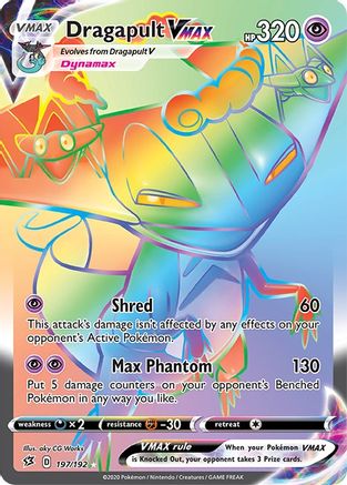 Dragapult VMAX (Secret) 197/192  - Holofoil  - Secret Rare