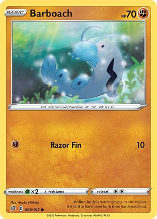 Barboach  - Reverse Holofoil  - Common