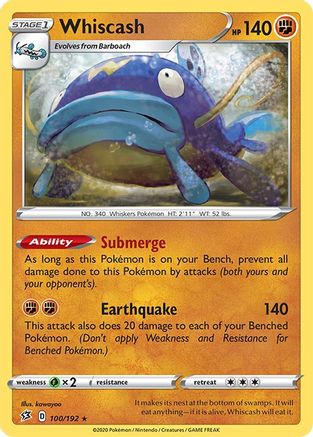 Whiscash 100   - Rare