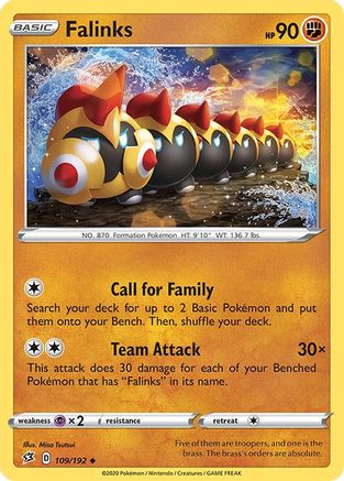 Falinks 109  - Reverse Holofoil  - Uncommon