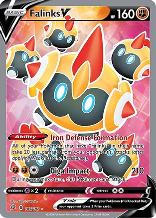 Falinks V (Full Art) 185/192  - Holofoil  - Ultra Rare