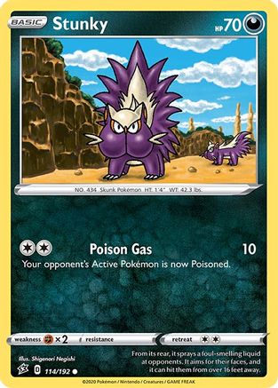 Stunky 114  - Reverse Holofoil  - Common