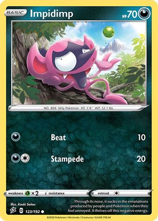 Impidimp 123  - Reverse Holofoil  - Common