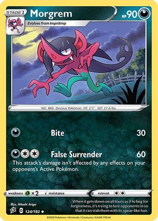 Morgrem 124  - Reverse Holofoil  - Uncommon