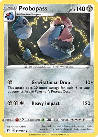 Probopass/192  - Reverse Holofoil  - Rare