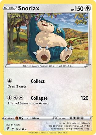 Snorlax 141   - Rare