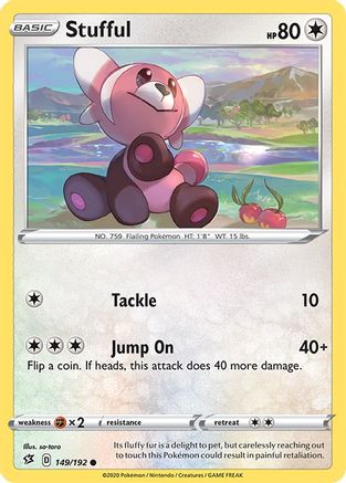 Stufful 149  - Reverse Holofoil  - Common