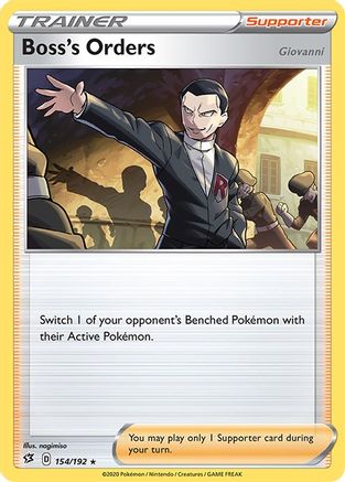 Boss's Orders 154  - Holofoil  - Holo Rare