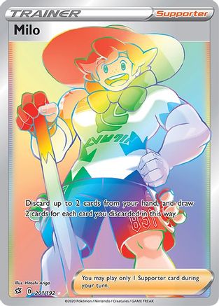 Milo (Secret) 201  - Holofoil  - Secret Rare