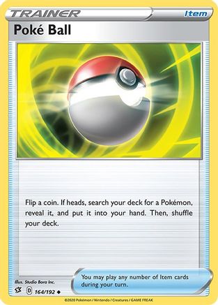 Poke Ball 164  - Reverse Holofoil  - Uncommon