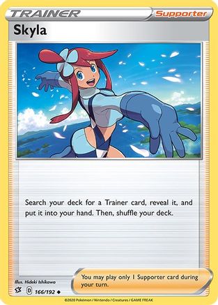 Skyla 166  - Reverse Holofoil  - Uncommon
