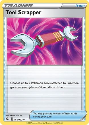Tool Scrapper 168  - Reverse Holofoil  - Uncommon