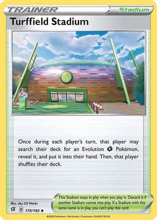 Turffield Stadium 170  - Reverse Holofoil  - Uncommon