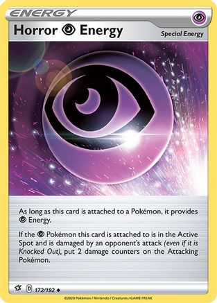 Horror P Energy 172  - Reverse Holofoil  - Uncommon