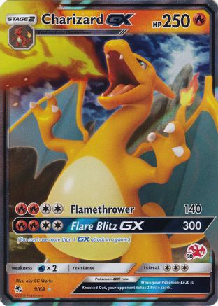 Charizard GX (#60 Charizard Stamped) - 009/068 - Promo