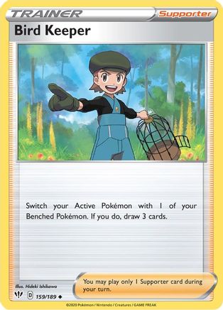 Bird Keeper 159  - Reverse Holofoil  - Uncommon