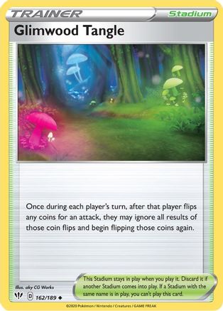 Glimwood Tangle 162  - Reverse Holofoil  - Uncommon