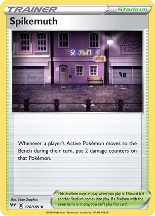 Spikemuth 170  - Reverse Holofoil  - Uncommon