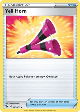 Yell Horn 173  - Reverse Holofoil  - Uncommon